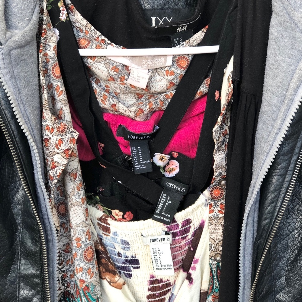 FOREVER 21 LOT w  H&M cardigan
